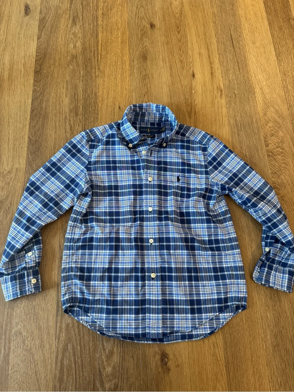 Ralph Lauren Performance boys button down shirt Sz 6